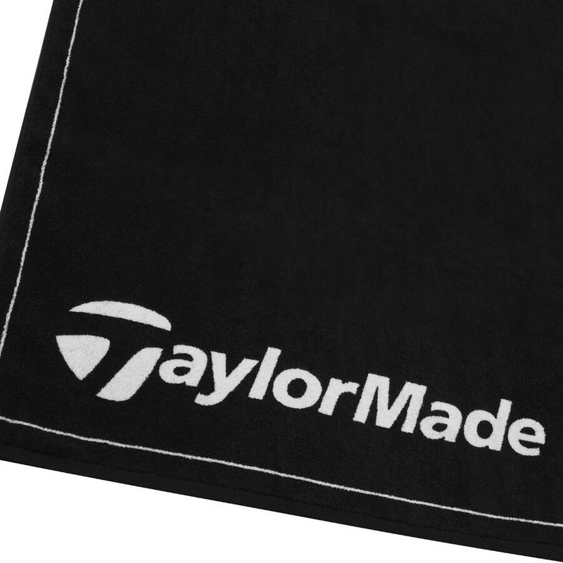 TaylorMade Tour Handdoek, zwart
