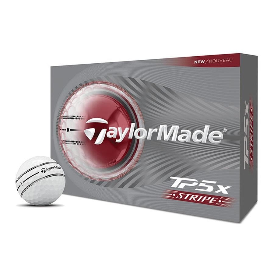 TaylorMade TP5x Stripe golfballen