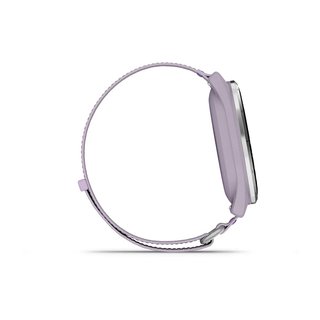 Garmin Approach J1 junior GPS horloge, lila/zilver aluminium
