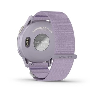 Garmin Approach J1 junior GPS horloge, lila/zilver aluminium