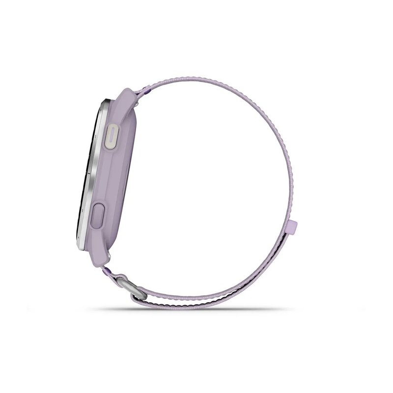 Garmin Approach J1 junior GPS horloge, lila/zilver aluminium