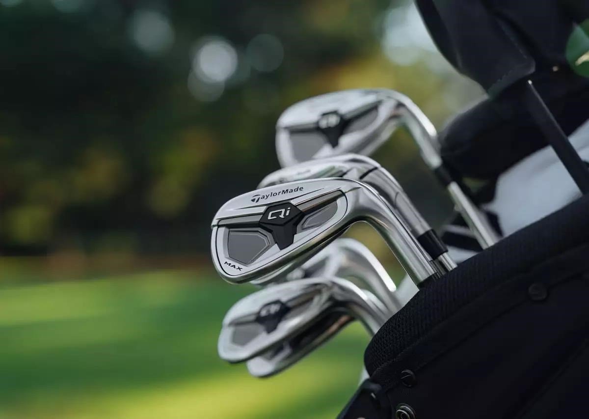 TaylorMade Qi Max heren ijzers, staal