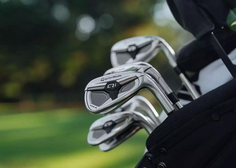 TaylorMade Qi Max heren ijzers, staal