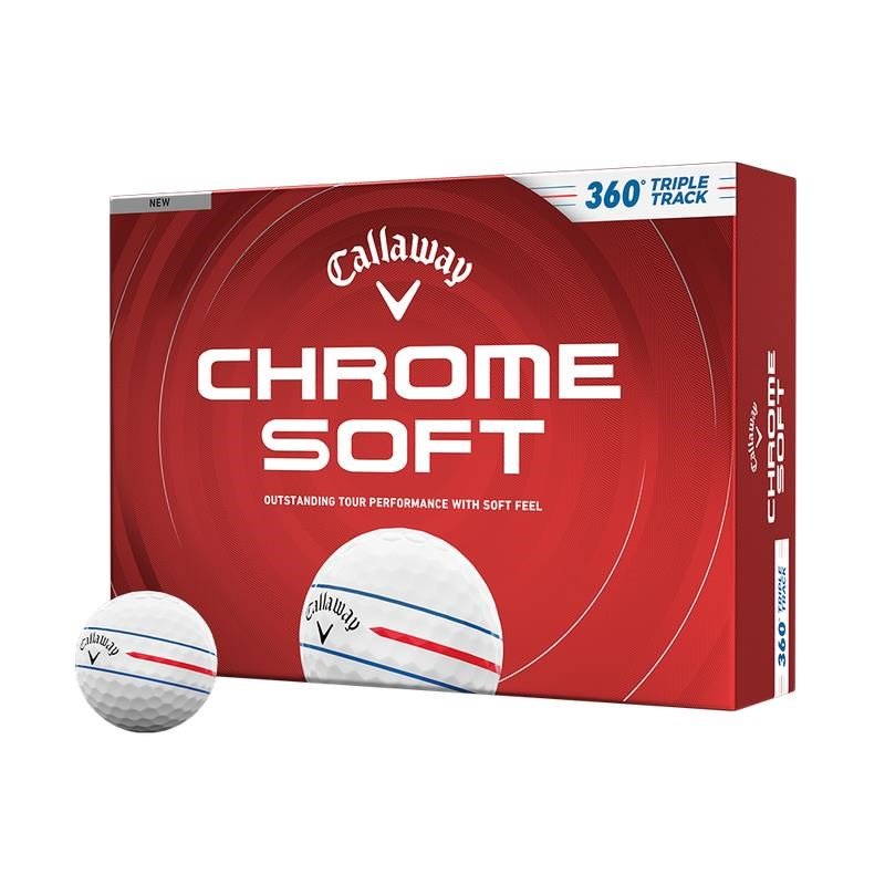Callaway Chrome Soft 26 360 Triple Track golfballen