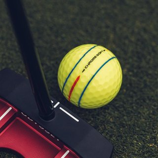 Callaway Chrome Soft 26 360 Triple Track golfballen, geel