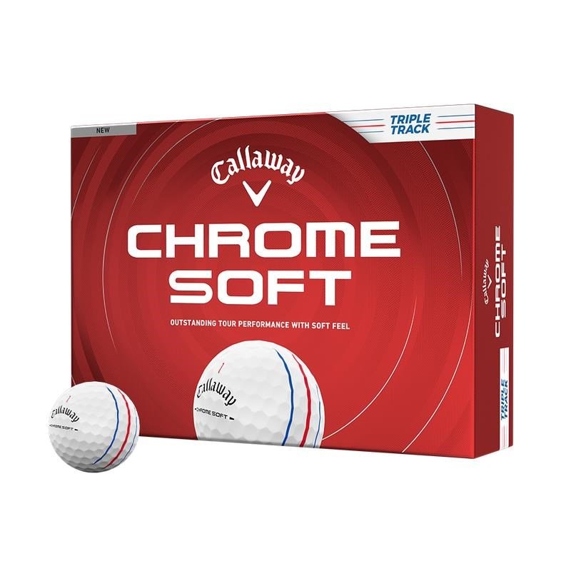 Callaway Chrome Soft 26 Triple Track golfballen