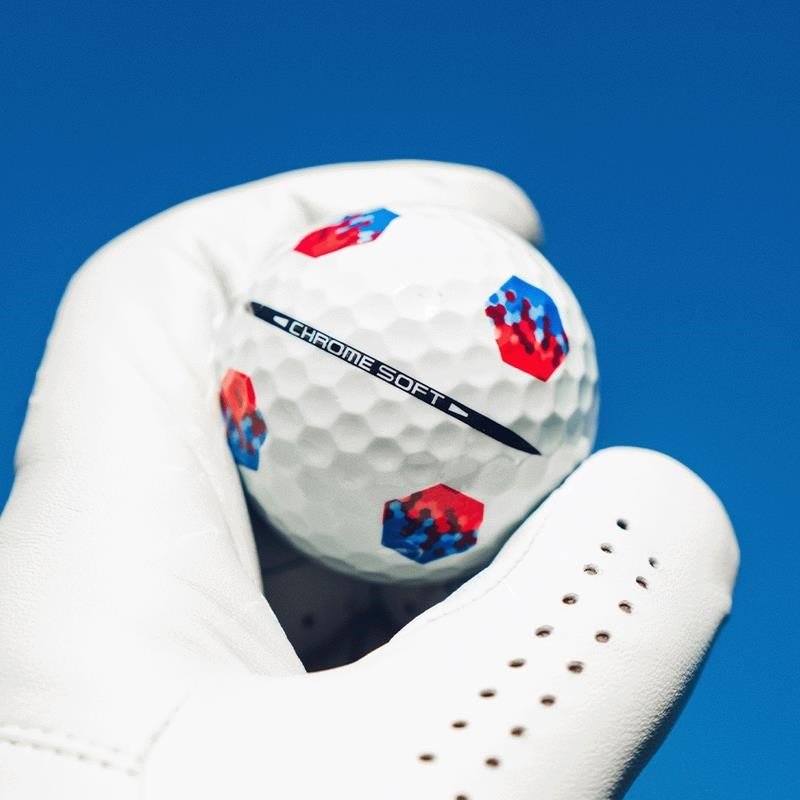 Callaway Chrome Soft 26 TruTrack Blue/Red golfballen