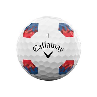Callaway Chrome Soft 26 TruTrack Blue/Red golfballen