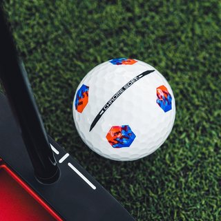 Callaway Chrome Soft 26 TruTrack Blue/Red golfballen