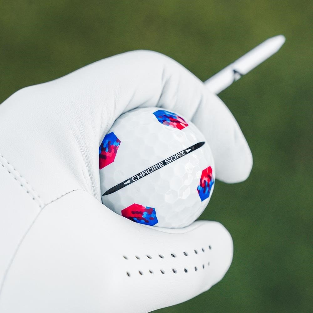 Callaway Chrome Soft 26 TruTrack Blue/Red golfballen