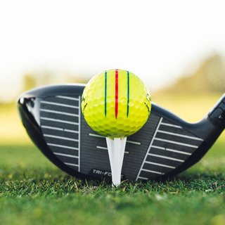 Callaway Chrome Tour Triple Track golfballen, geel