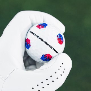 Callaway Chrome Tour TruTrack Blue/Red golfballen