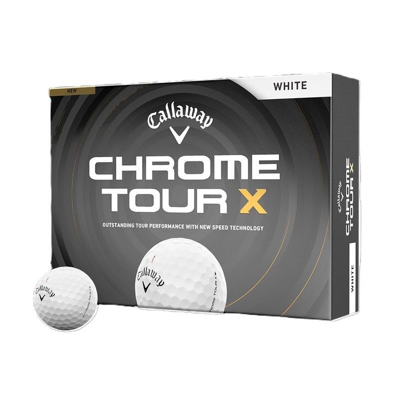 Callaway Chrome Tour X golfballen 2026 (12 ballen)