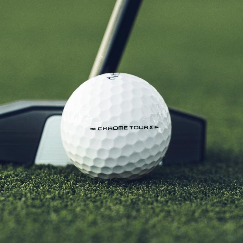 Callaway Chrome Tour X golfballen 2026 (12 ballen)