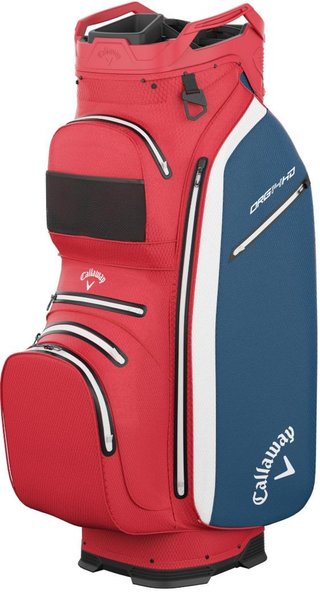 Callaway ORG 14 HD cart bag, rood/wit/navy