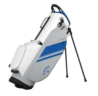 Callaway Chase stand bag, wit/zilver/royal
