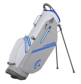 Callaway Chase Dry stand bag, wit/zilver/royal
