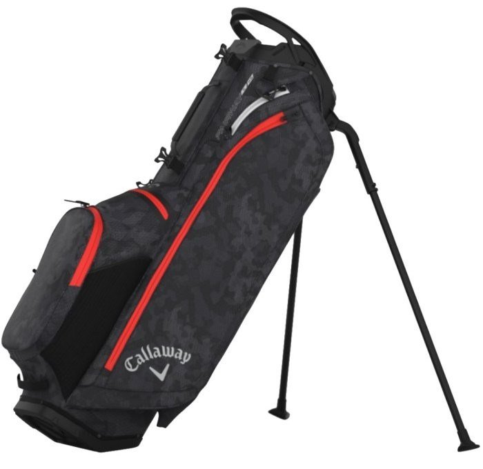 Callaway Fairway C HD stand bag, graphite/desert camo/red