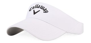 Callaway Liquid Metal heren visor, wit/zwart