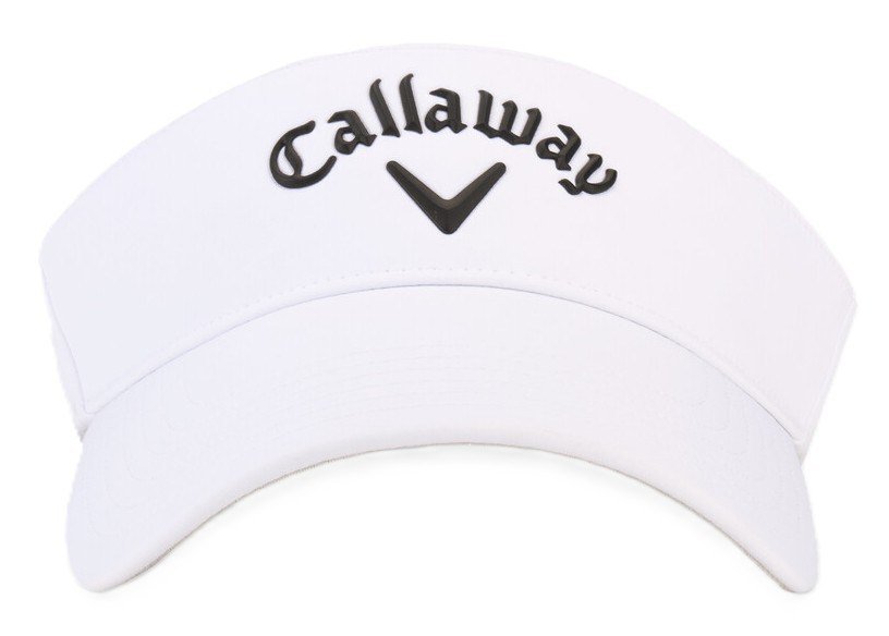 Callaway Liquid Metal heren visor, wit/zwart