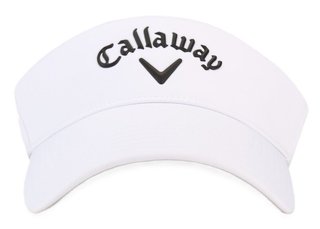 Callaway Liquid Metal heren visor, wit/zwart