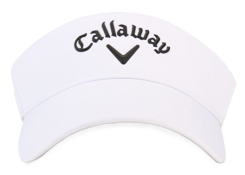 Callaway Liquid Metal heren visor, wit/zwart