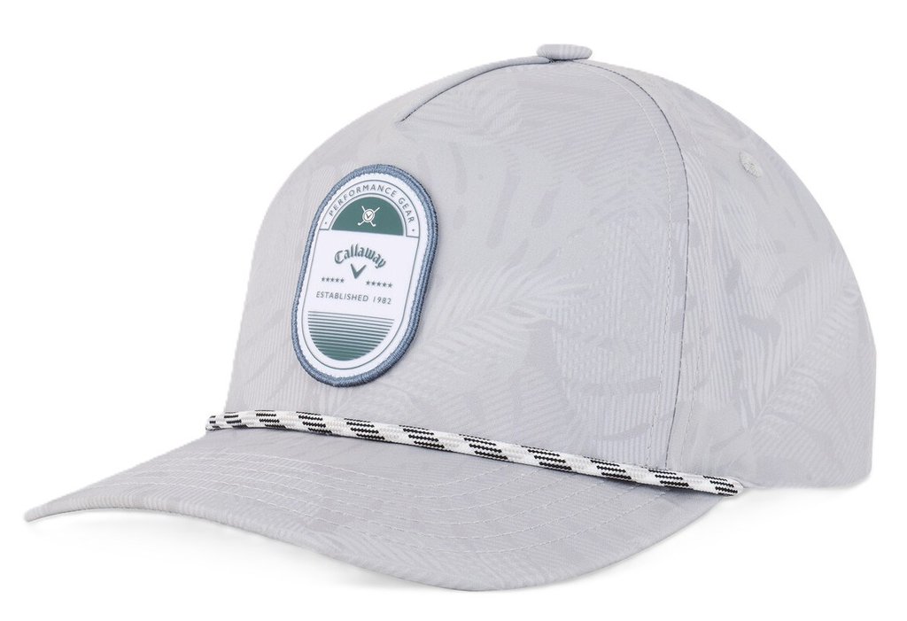 Callaway Birdie Brigade heren pet, grey/palm breeze