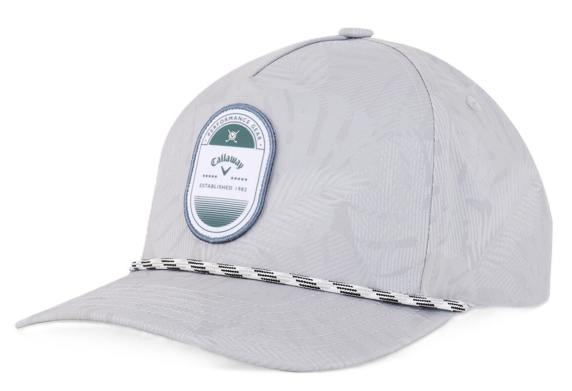 Callaway Birdie Brigade heren pet, grey/palm breeze