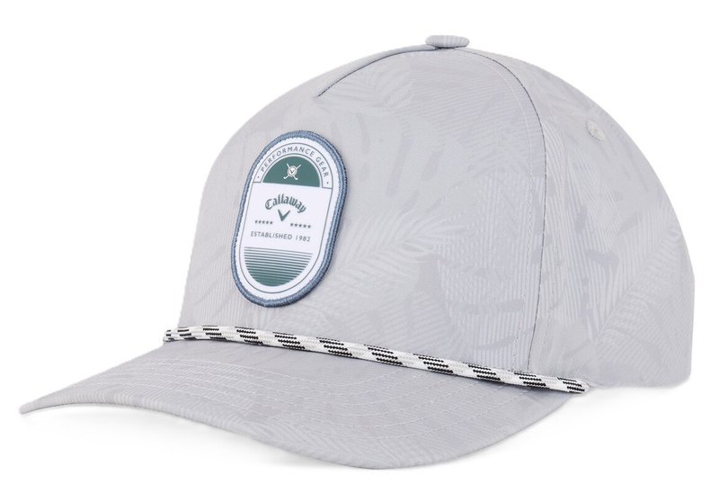 Callaway Birdie Brigade heren pet, grey/palm breeze