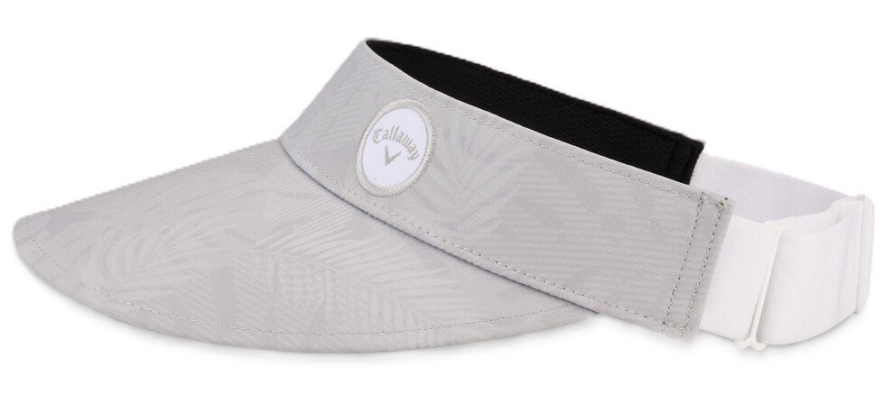 Callaway See The Break dames visor, gray palm