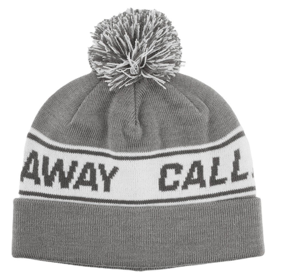 Callaway Vintage beanie unisex muts, lichtgrijs
