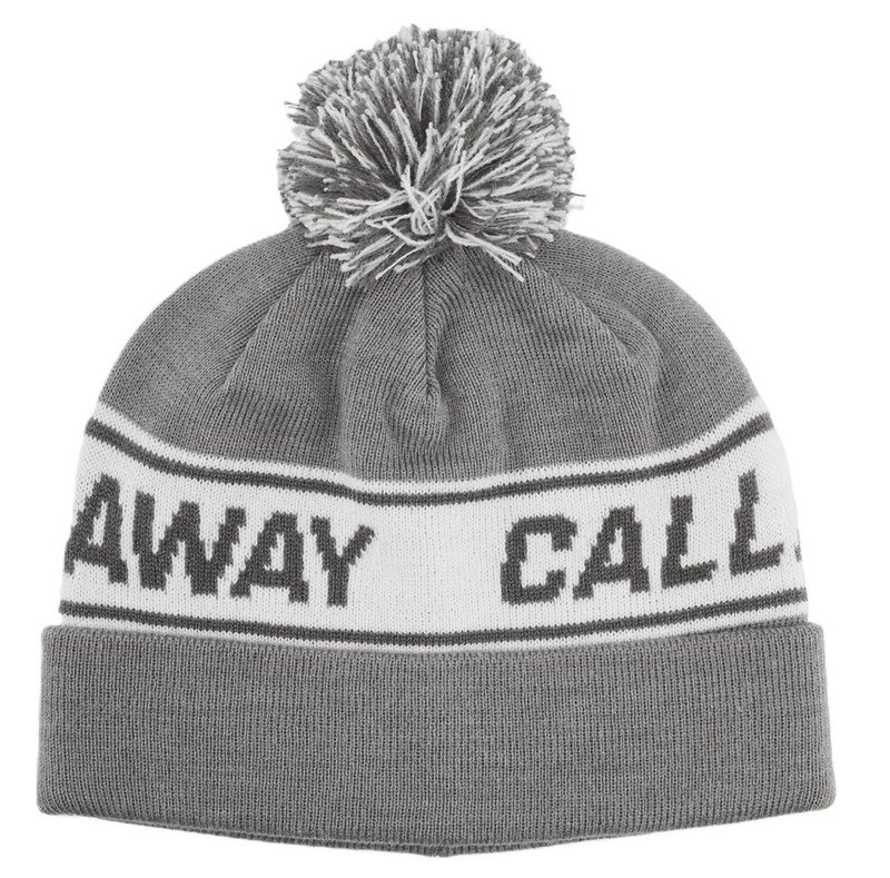 Callaway Vintage beanie unisex muts, lichtgrijs