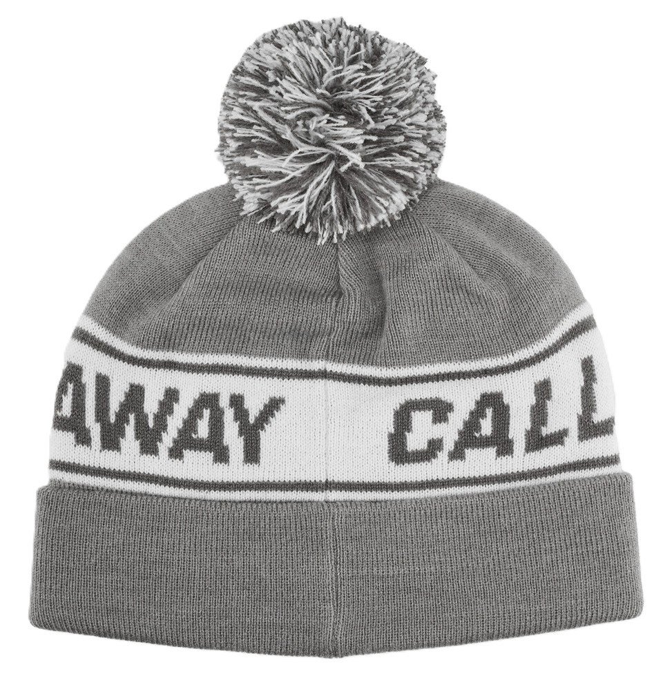 Callaway Vintage beanie unisex muts, lichtgrijs