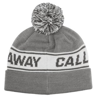 Callaway Vintage beanie unisex muts, lichtgrijs