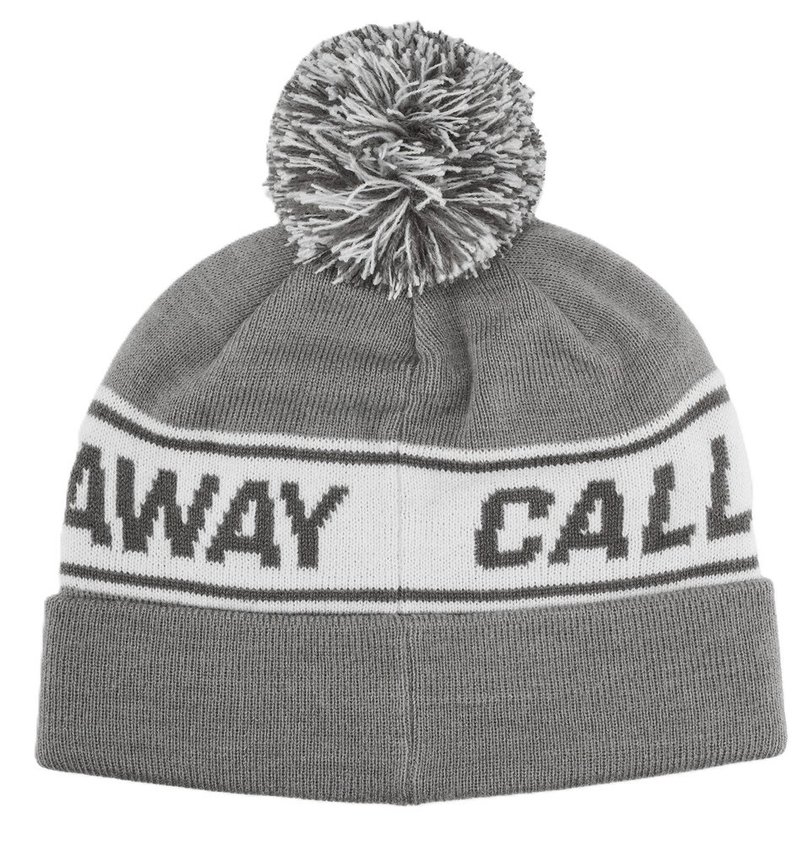 Callaway Vintage beanie unisex muts, lichtgrijs