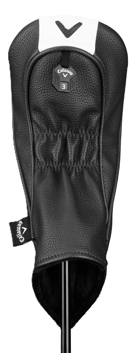 Callaway Premium Fairway Wood headcover, zwart/wit
