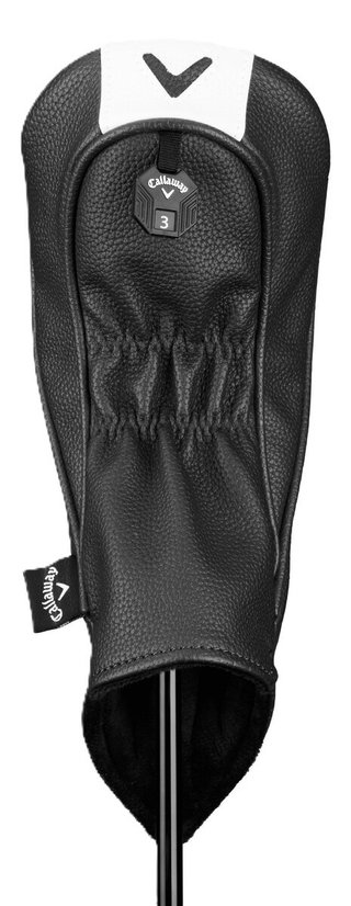 Callaway Premium Fairway Wood headcover, zwart/wit