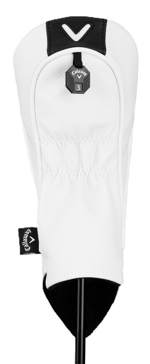 Callaway Premium Fairway Wood headcover, wit/zwart