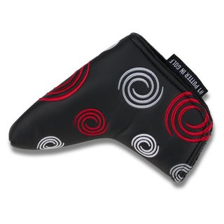 Odyssey Tour Swirl Blade putter headcover, zwart