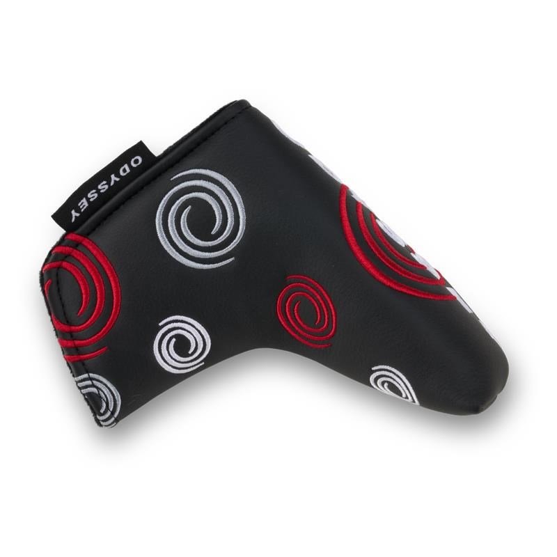 Odyssey Tour Swirl Blade putter headcover, zwart