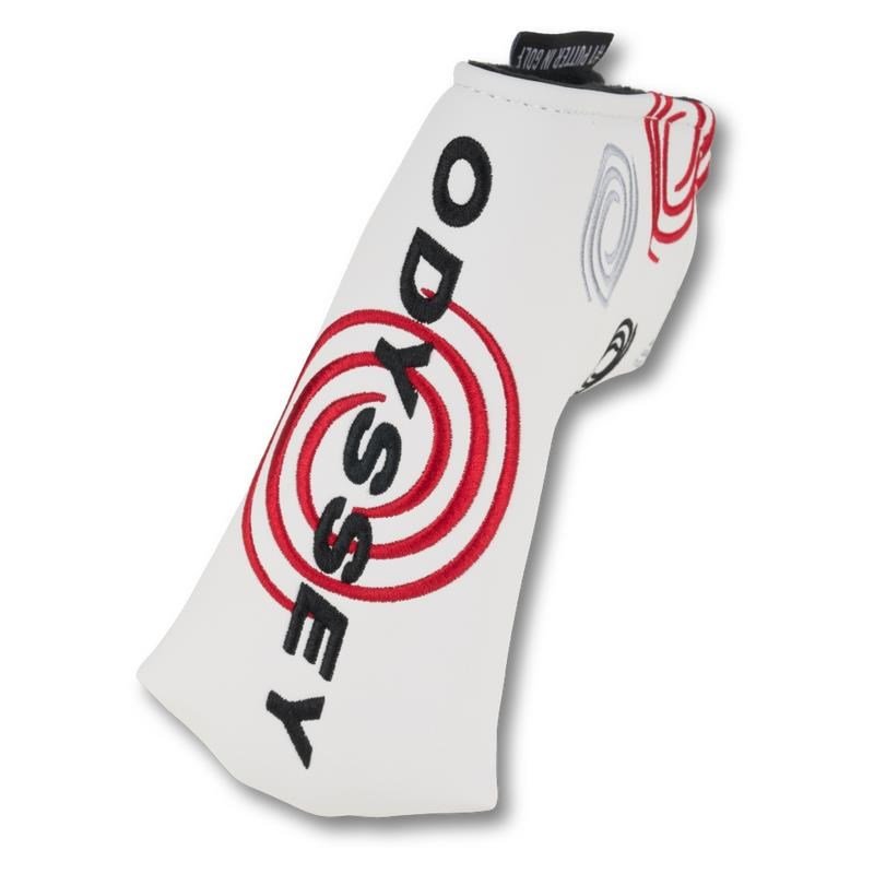 Odyssey Tour Swirl Blade putter headcover, wit