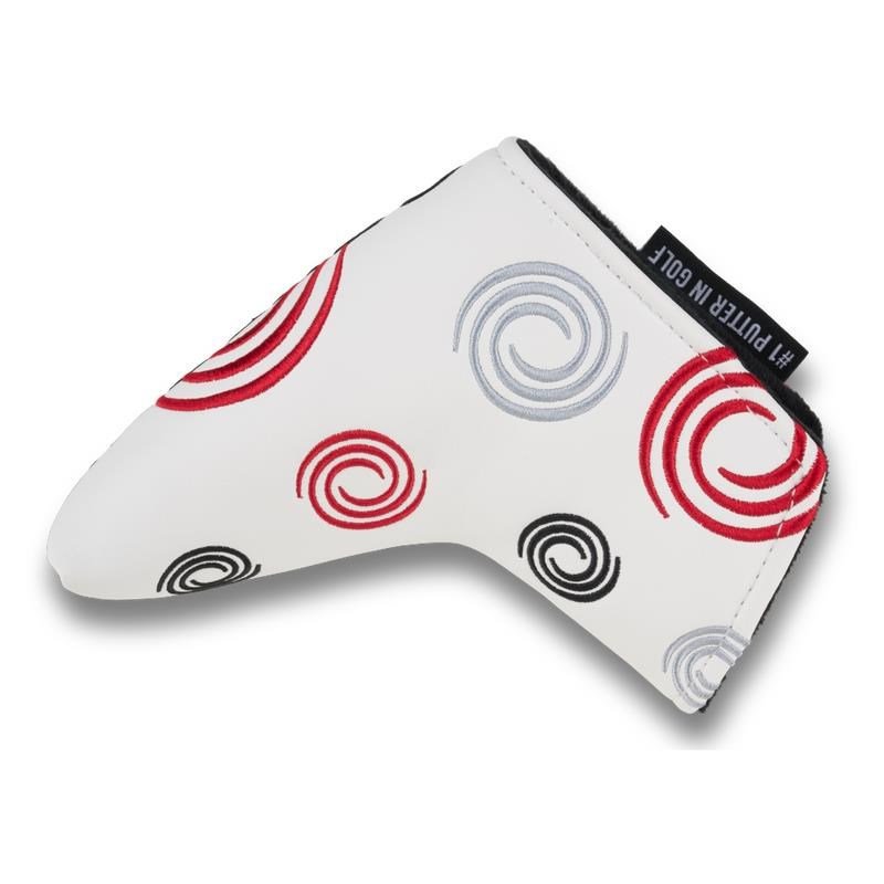 Odyssey Tour Swirl Blade putter headcover, wit