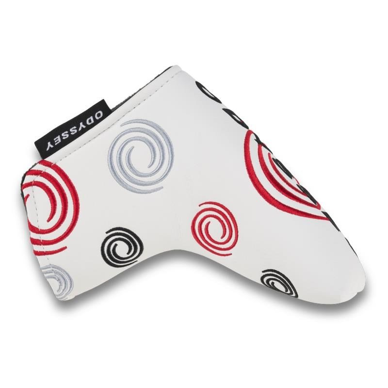 Odyssey Tour Swirl Blade putter headcover, wit