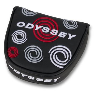 Callaway Golf Odyssey Swirl Mallet putter headcover, zwart