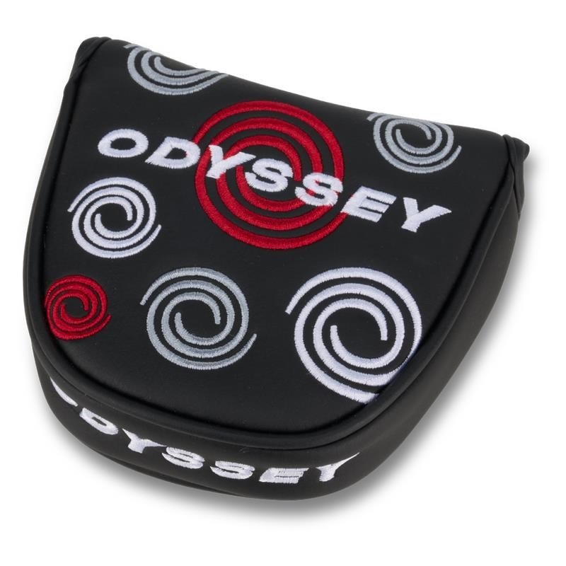 Callaway Golf Odyssey Swirl Mallet putter headcover, zwart