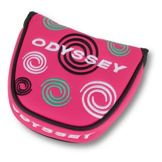 Callaway Golf Odyssey Swirl Mallet putter headcover, roze