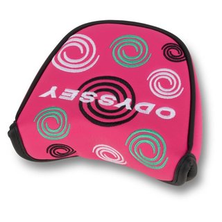 Callaway Golf Odyssey Swirl Mallet putter headcover, roze