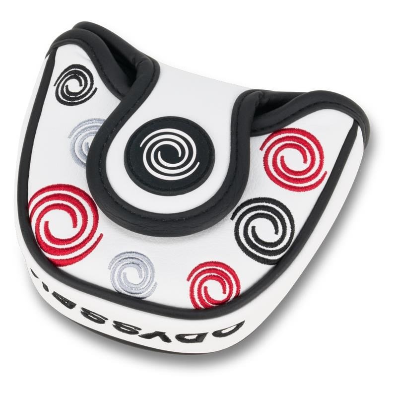 Callaway Golf Odyssey Swirl Mallet putter headcover, wit
