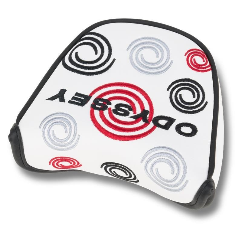 Callaway Golf Odyssey Swirl Mallet putter headcover, wit