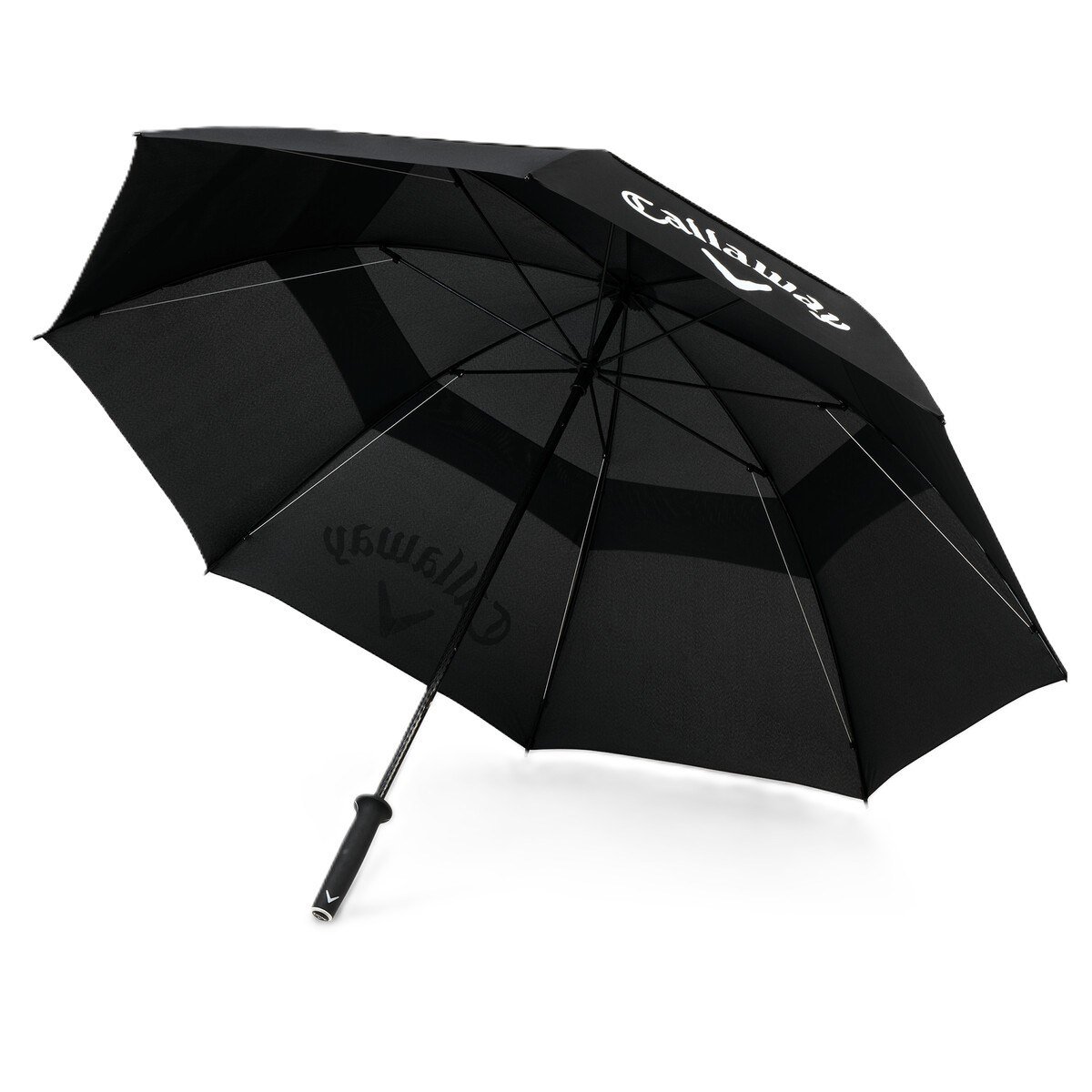 Callaway Double Canopy 64" Shield paraplu, zwart